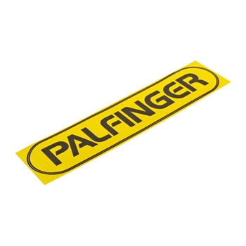 Sign Label PALFINGER 800x170mm