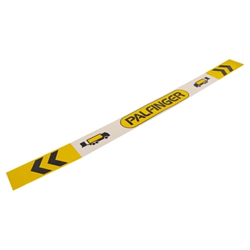 Sign Label PALFINGER 988x78mm for Underride Guide