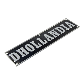 Schild Alu DHOLLANDIA 300x78mm