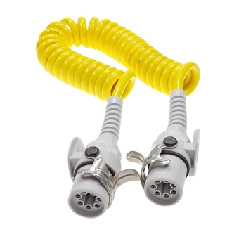 Coiled Cable 2xSC 7-pole