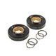 Wheel Pair Ø98mm for Slide Profile Zepro